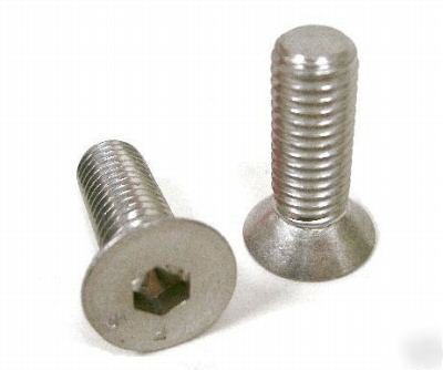 Stainless steel socket cap flat bolt 3/8-16 x 1