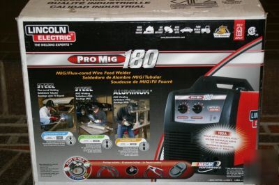 Lincoln electric pro mig 180 welder display in box