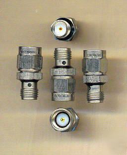 5 sma attenuators - 6, 10, 11, 13 & 15 db. dc-18 ghz. 