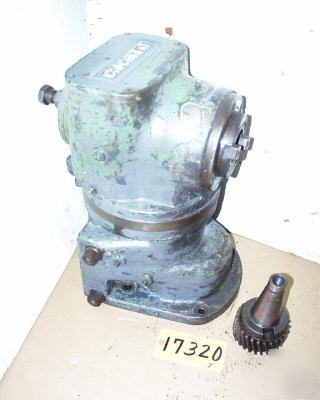 Cincinnati heavy duty vertical milling attachment(17320