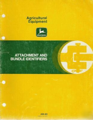 Jd manual for attachment and bundle identifiers