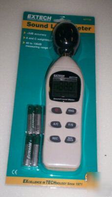 New extech - 407730 sound meter - in box