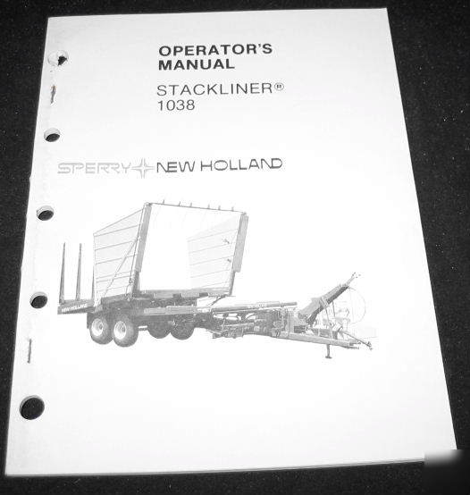 New holland stackliner 1038