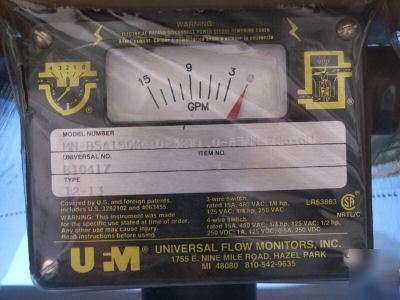 New in box ufm universal flow monitor 1.0