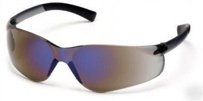 New pyramex mini-ztek blue mirror sun & safety glasses