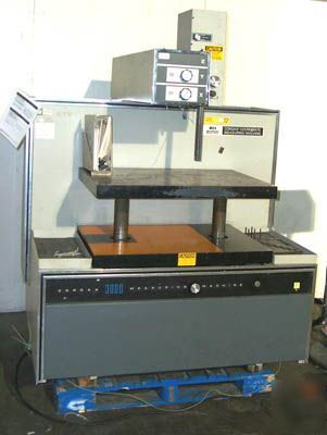 Sheffield cordax 3000 coordinate measuring machine