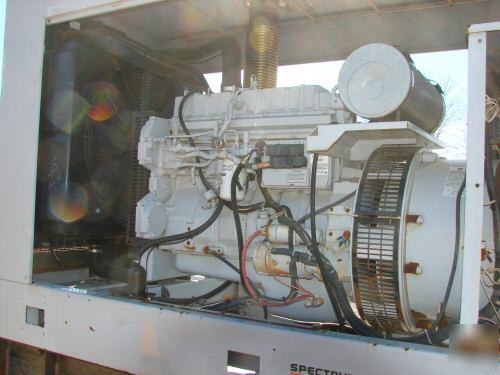 2001 spectrum detroit diesel generator 200KW