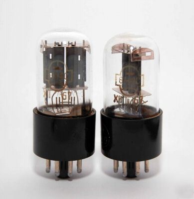 New 6N9S / 6H9C / 6SL7 / 6SL7GT tube. 4 tubes from 1967