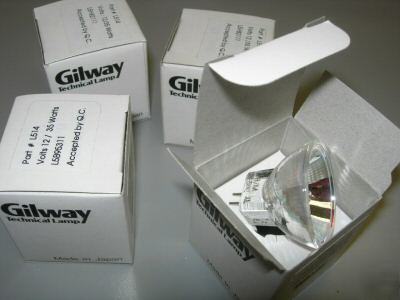 New lot of 4 gilway technical lamp part# L514 12V 35W