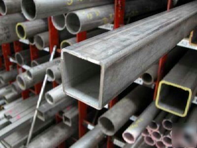 Stainless steel sq tube mill finish 1X1X.120X18