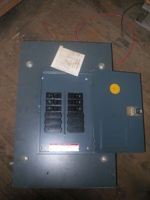 Used ge 100 amp breaker box