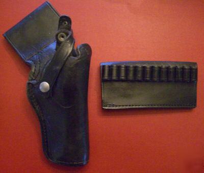 Tex shoemaker police holster & cartridge holder
