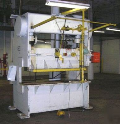 60 ton verson gap-frame press #24650