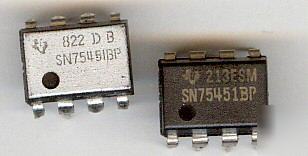 Integrated circuit ic SN75451BP texas instrument