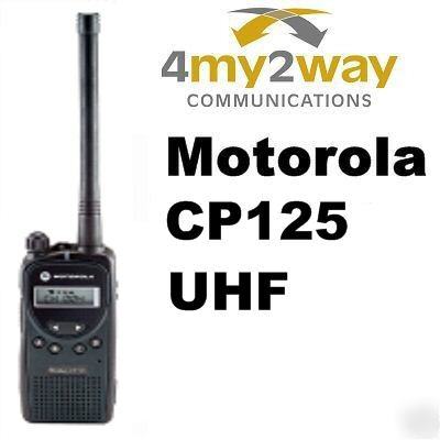 Motorola CP125 portable uhf 5W 4CH 435-480 mhz