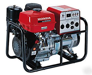 Portable honda economy series generator - EG5000 5KW