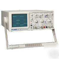 Protek 6030C - 30 mhz dual trace oscilloscope with comp
