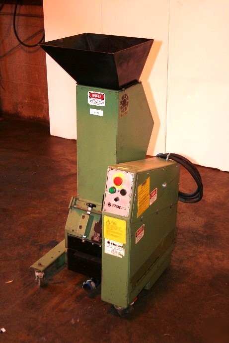 Rapid grinder 69-sr, 1996, 5 hp granulator, #6170 wh