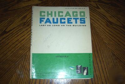 1966 chicago faucets catalog j, illustrated