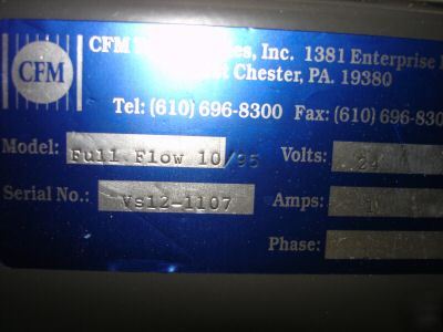 Cfm technologies full flow fpd wet processing system