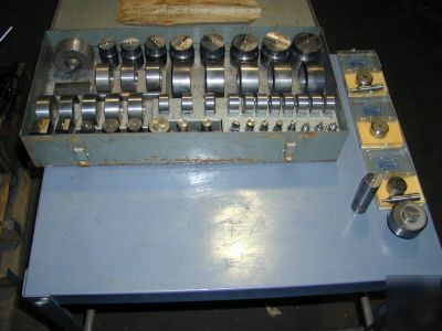Diacro model VT19 stylus turret press, loads of tooling