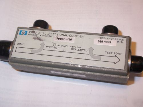 Hp 776D dual directional coupler 940 - 1995 mhz opt H10