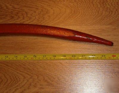 Kverneland bale stabber, bale spear 23.6IN curved