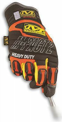Mechanix m-pact 2 gloves orange small