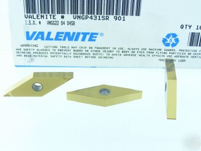 New 50 valenite vngp 431-sr VC901 carbide inserts M763