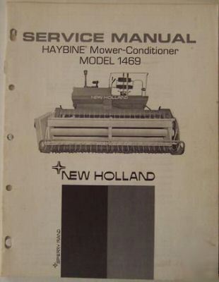 New holland 1469 haybine mower-conditioner svc. manual