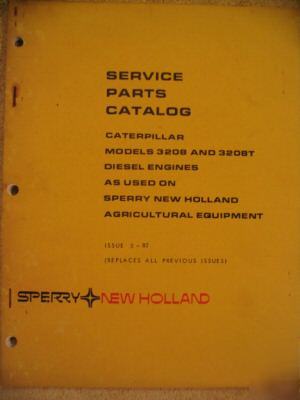 New holland caterpillar cat 3208 engine parts manual