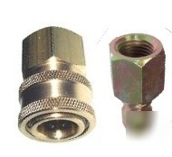 Quick connect fittings for your pressure washer hose
