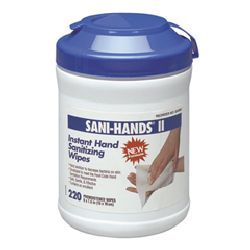 Sani-hands ii instant hand sanitizing wipes-nic Q43884