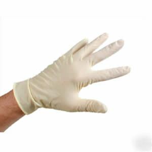 X-large vinyl powdered disposable gloves - box of 100