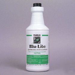 Blu-lite germicidal acid bowl cleaner - 32OZ - 12/cs 