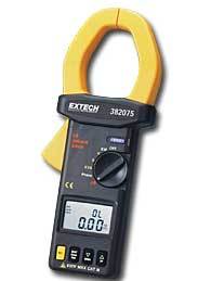 Extech 382075 clamp-on power analyzer 2000A true rms 3-