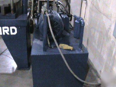 Hufford hydraulic straightning press