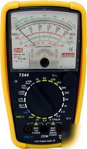Mastech 20-range anolog multimeter decibel db meter 