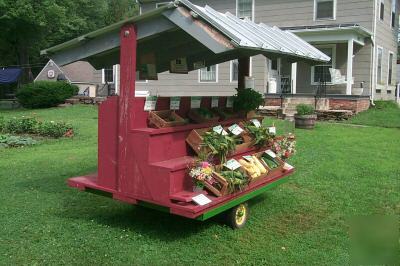 Farm stand / vegetable wagon