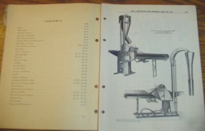 John deere no. 110 mill & feed grinder parts catalog jd