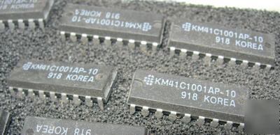 Memory ic 18-pin ram KM41C1001AP-10