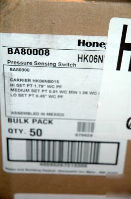 New honeywell BA80008 pressure sensing switch carrier 