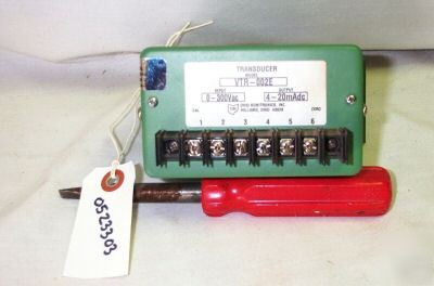 Ohio semitronics ac watt transducer vtr-002E