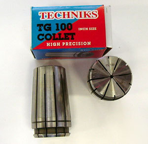 Techniks close tolerance cnc tg 100 3/8 collet