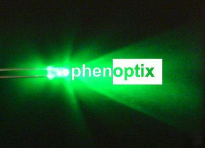 100 ultra bright green 5MM leds 15000MCD neon led
