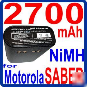 2700MAH battery for motorola saber NTN4538 NTN4592 qa