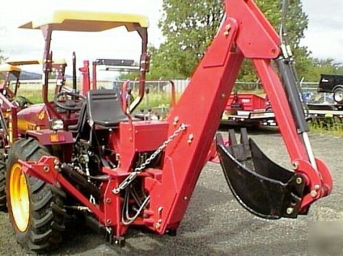 6' dig compact tractor backhoe lw-6 cat.1 3PT 