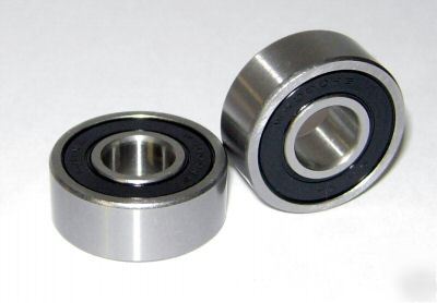 6000-2RS-w ball bearings, 10X26X10 mm, W6000, wide