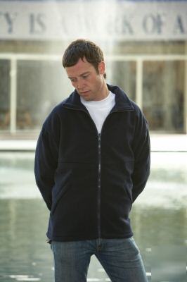 Black fleece jacket workwear - small (Â£12.90 inc. del)