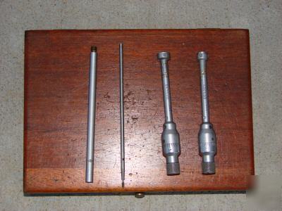 Brown and sharpe intrimik bore micrometers gage hole &